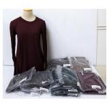 32 Long Sleeve Tunics Sz Sm Multiple Colors