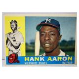 1960 Topps Hank Aaron Card #300