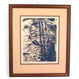 "Sandstone Macrame" by R.W. Clarkson Signed 6/32