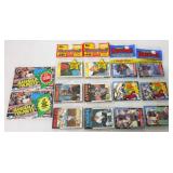 6 Sealed Stack Packs & Foldouts Baseball Cards 80s