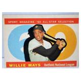 1960 Topps Willie Mays Card #564