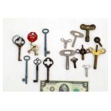 Clock Keys and Unique Designs