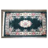 Nice Thick Area Rug 36" x 65" Floral Pattern