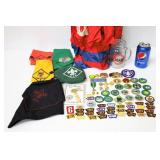 Vintage Scouting Lot w Girl, Boy & Cub Patches +