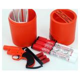 Olin Flare Gun Marine Signal Kit in Container