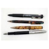 4 Vintage Pens - Wearever, Avon, Daily Pick
