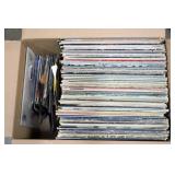 Box of LP Records - Crocker, Elvis, Lightfoot