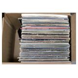 Box of LP Records - Bread, Stewart, Sly, Benatar