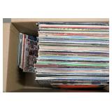 Box of LP Records - Alabama, 5th, Charles, Seals