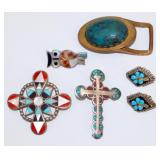 Native American Design Jewelry w Turquoise