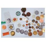 Mixed Tokens, Coins, Advertising, Exonumia