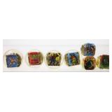 7 Marvel Superhero Flicker Gumball Rings