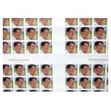 Uncut Sheet of Regan Forever Stamps 200