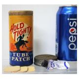 Vintage Hold Tight Tire Patch Kit w Schrader Guage