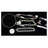 Sterling Silver Vintage Taxco Jewelry Lot