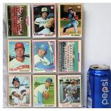 Lot of 72 - 1978 Topps Trading Cards