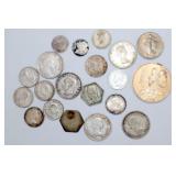 Foreign Silver Coins - Around the World