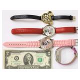 4 Disney Minnie Mouse Watches