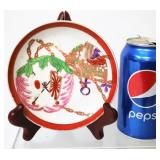 WWII Imperial Navy Japan Plate Hand Painted