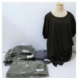 17 Rolled Sleeve Tunic Tops New Sz 3XL