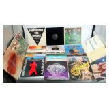 Assorted LP Record Albums - Clapton, Boz, REO