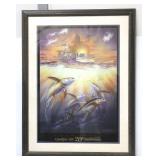 Charles Byron Qualifier 105 20th Anv. Signed Print