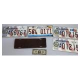 5 Vehicle License Plates - 1 is 1926 Oregon