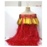 Vintage Hawaiian Costume Grass Skirt