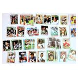 41 Vintage NFL Football Card Lot