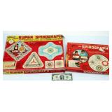 2 Vintage Spirograph Art Kits