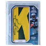 #7 of 10 Autographed Jonathan Stewart Rookie Card