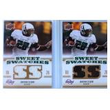 2 Jonathan Stewart Rookie Jersey Cards