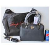 New Marilyn Monroe Black Purse w Dust Bag & Strap