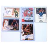 5 Oregon Ducks Basketball Autographed Cards