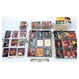 Large Collection of Movie, TV Music Trading Cards