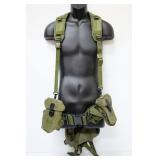 Military Belt w Shoulder & Packets