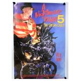 Nightmare on Elm Street 5 Freddy Ori. VHS Poster