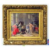 Margaret Doverston Art Print in Ornate Gold Frame