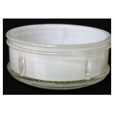 Vintage Ceiling Lamp Globe Round Heavy Glass