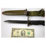 USM8A1 US M7 Bayonet Trench Knife & Scabbard