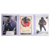 3 D.K. Metcalf Football Rookies Cards