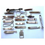 Collection of Vintage Bottle Openers w PBR, Ekco +