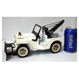 Vintage Tonka AA Towing Wrecker Jeep Metal