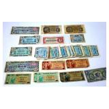 Large Lot Post WWII Military Script