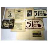 Vintage Ephemera - School, Army, Photos