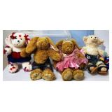 Holiday Build-A-Bear Dolls - Bunnies, Bears