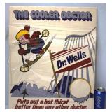 Dr. Wells The Cooler Doctor Advertising Poster