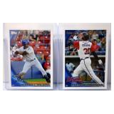 Russell Wilson & Freddie Freeman Rookie Baseball
