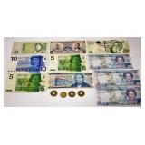 Foreign Currency - Cayman, England, Mexico