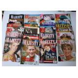 Vintage British Royalty Magazines - Majesty, Royal